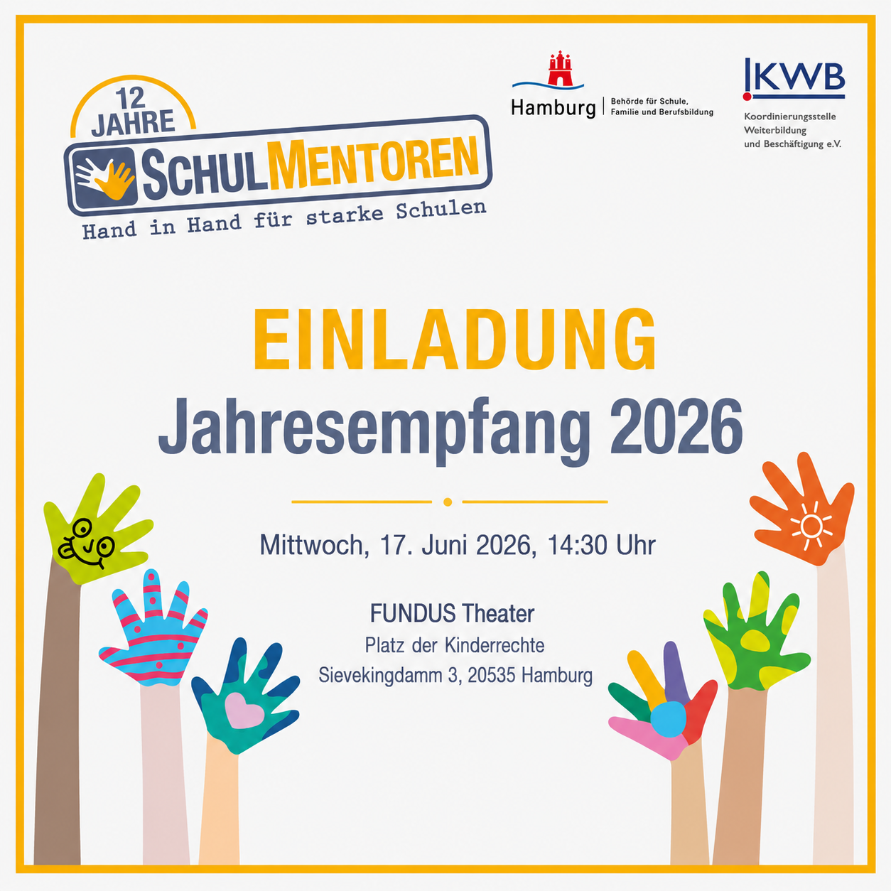 Jahresempfang 2026: Zw&ouml;lf Jahre Schulmentoren